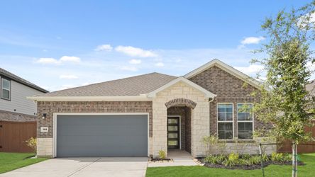 A house with a garage.