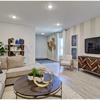 Hillshire model great room from Covington in San Antonio by Century Communities