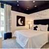 Hillshire model bedroom from Covington in San Antonio by Century Communities