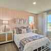 Santiago model bedroom from Blue Ridge Ranch in San Antonio by Century Communities