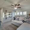 Game room in Whitney model from Hiddenbrooke in Seguin by Century Communities