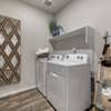 Laundry room in Whitney model from Hiddenbrooke in Seguin by Century Communities
