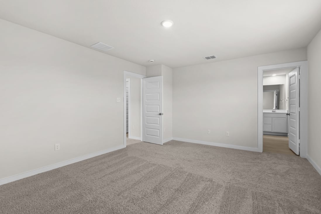 A room with white walls.