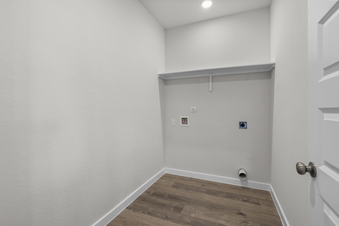 A room with white walls.