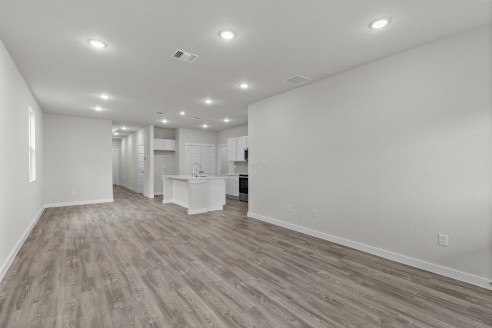A large empty room.