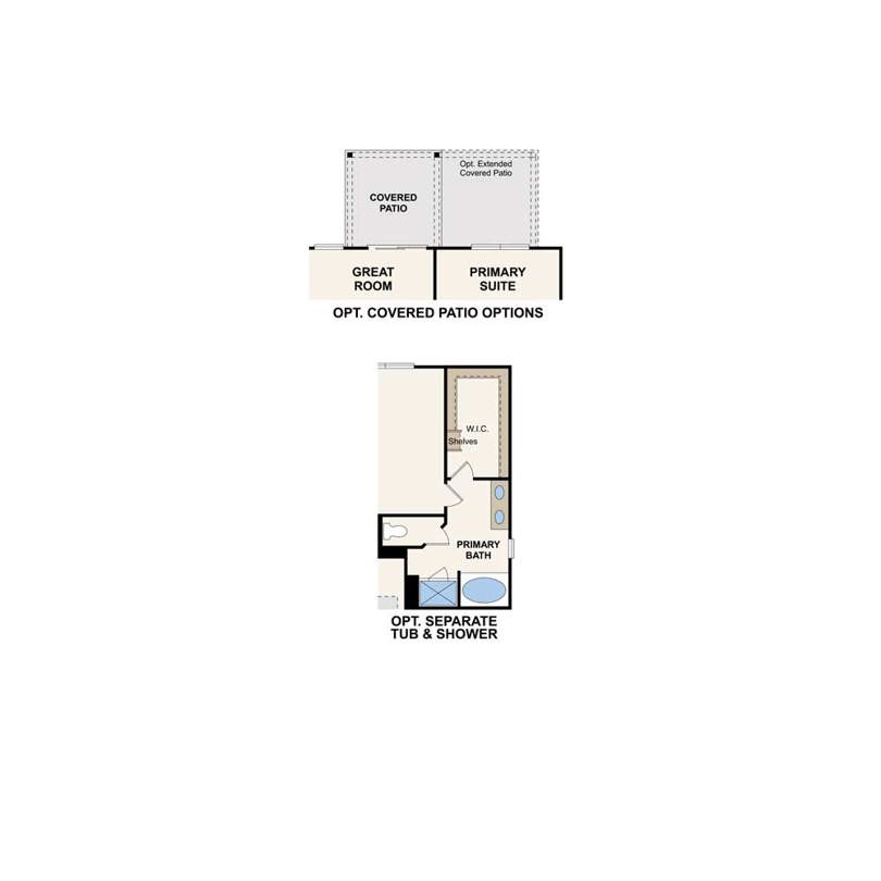 Brazos plan options at Bella Rosa in Cibolo, TX by Century Communities.