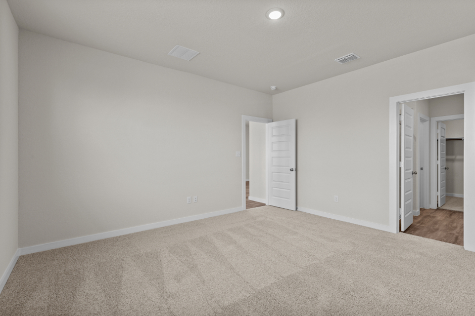 A room with white walls.