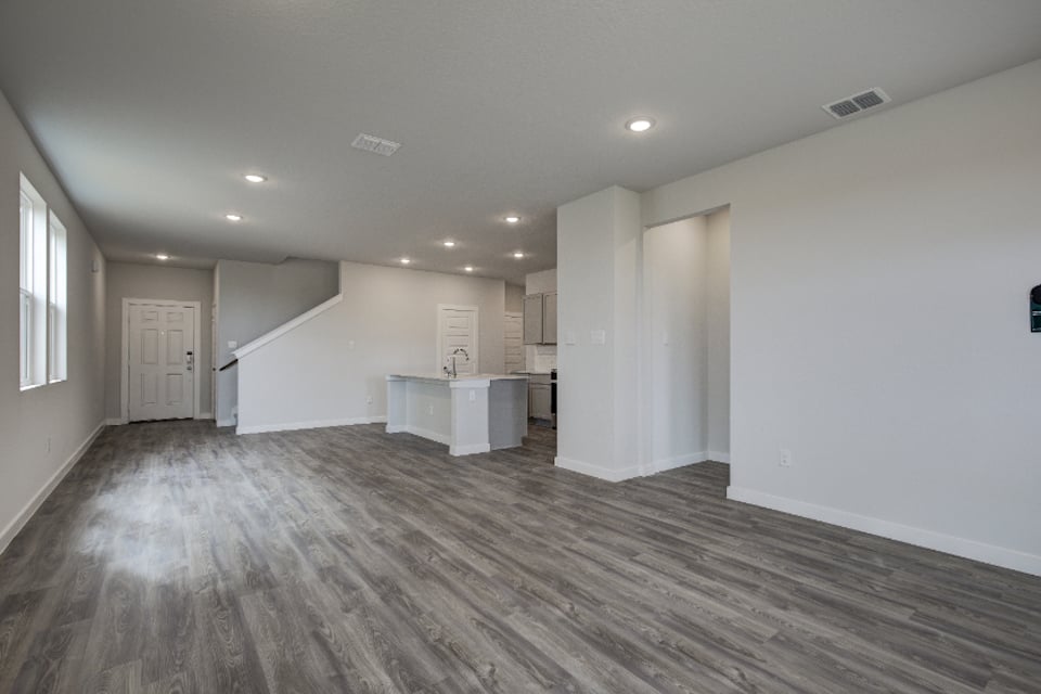 A large empty room.