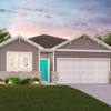 Bluebonnet Plan Elevation C at Boardwalk at Hunter's Way in St. Hedwig, TX by Century Communities