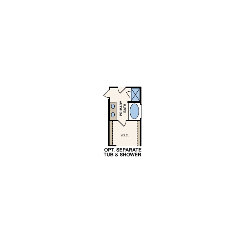 McAllister plan first floor options at Boardwalk at Hunter's Way in St. Hedwig, TX by Century Communities