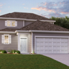 McAllister Plan Elevation A at Boardwalk at Hunter's Way in St. Hedwig, TX by Century Communities