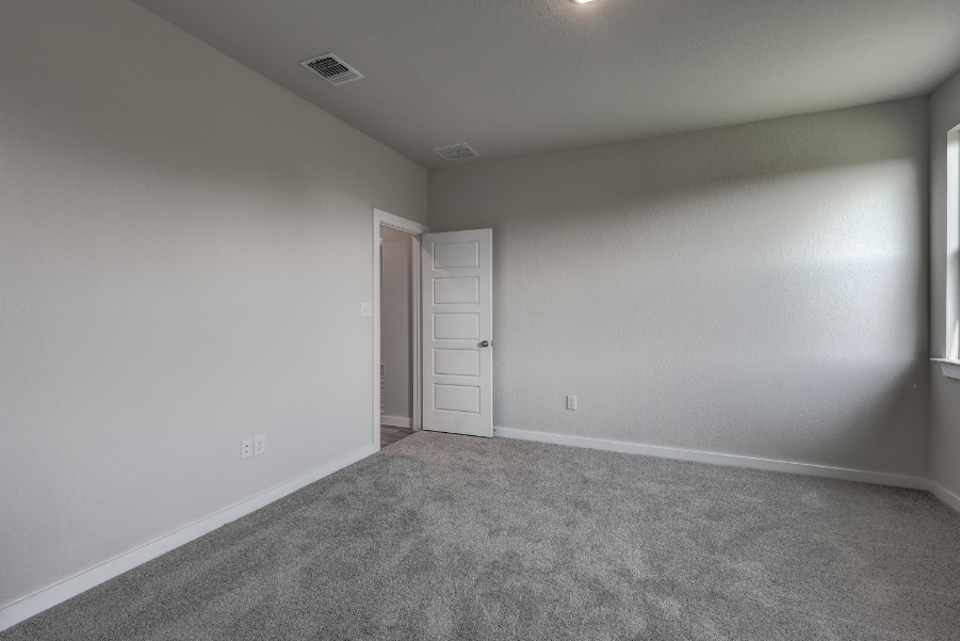 A room with white walls.
