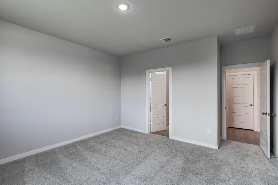 A room with white walls.