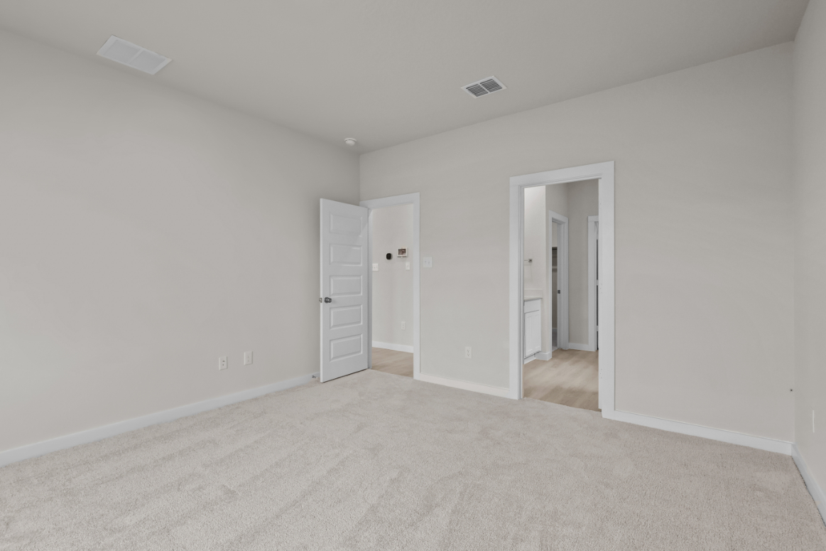 A room with white walls.