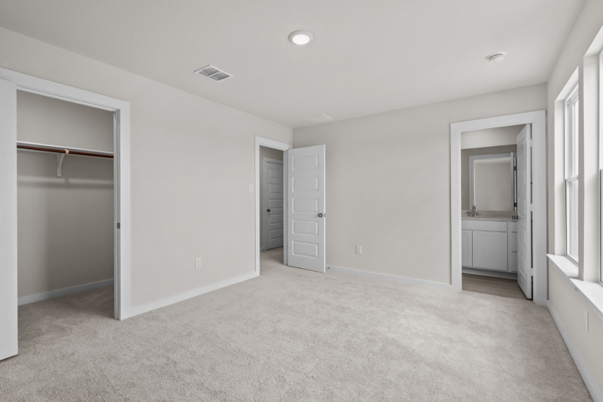A room with white walls.