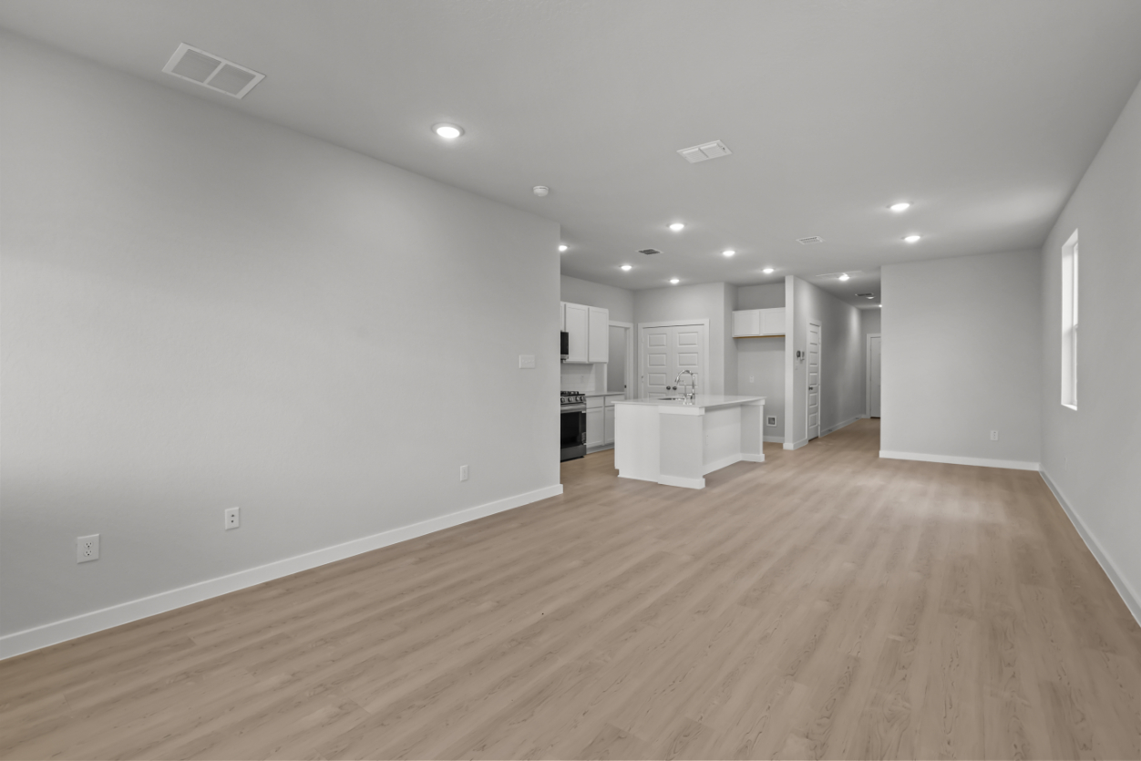 A large empty room.