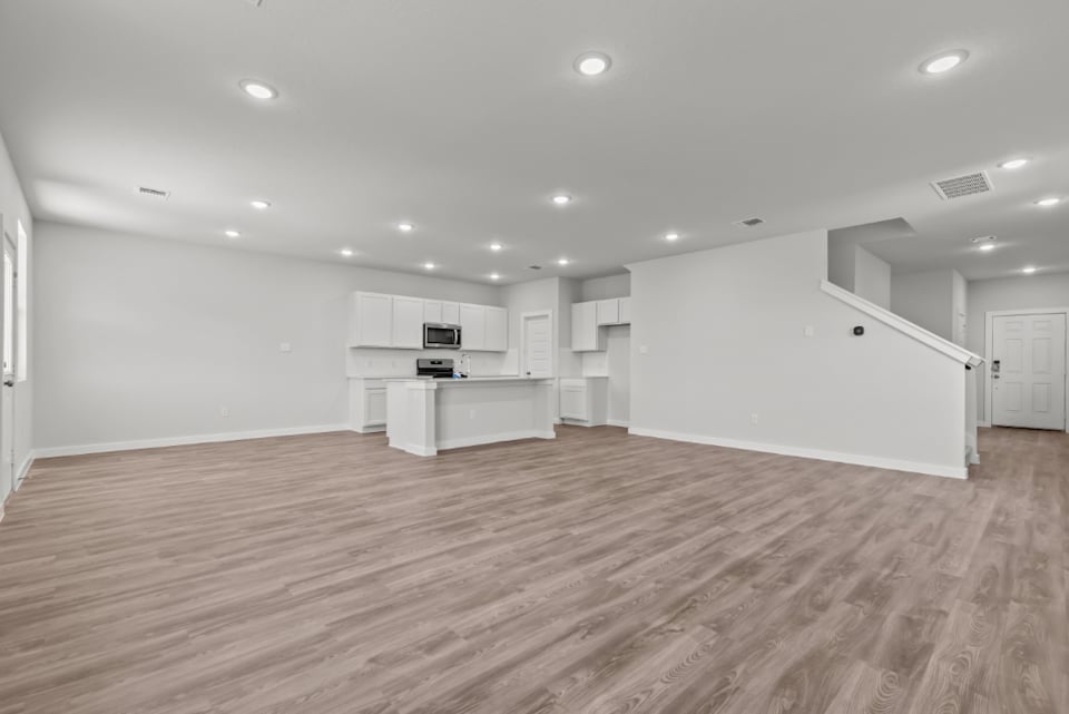 A large empty room.