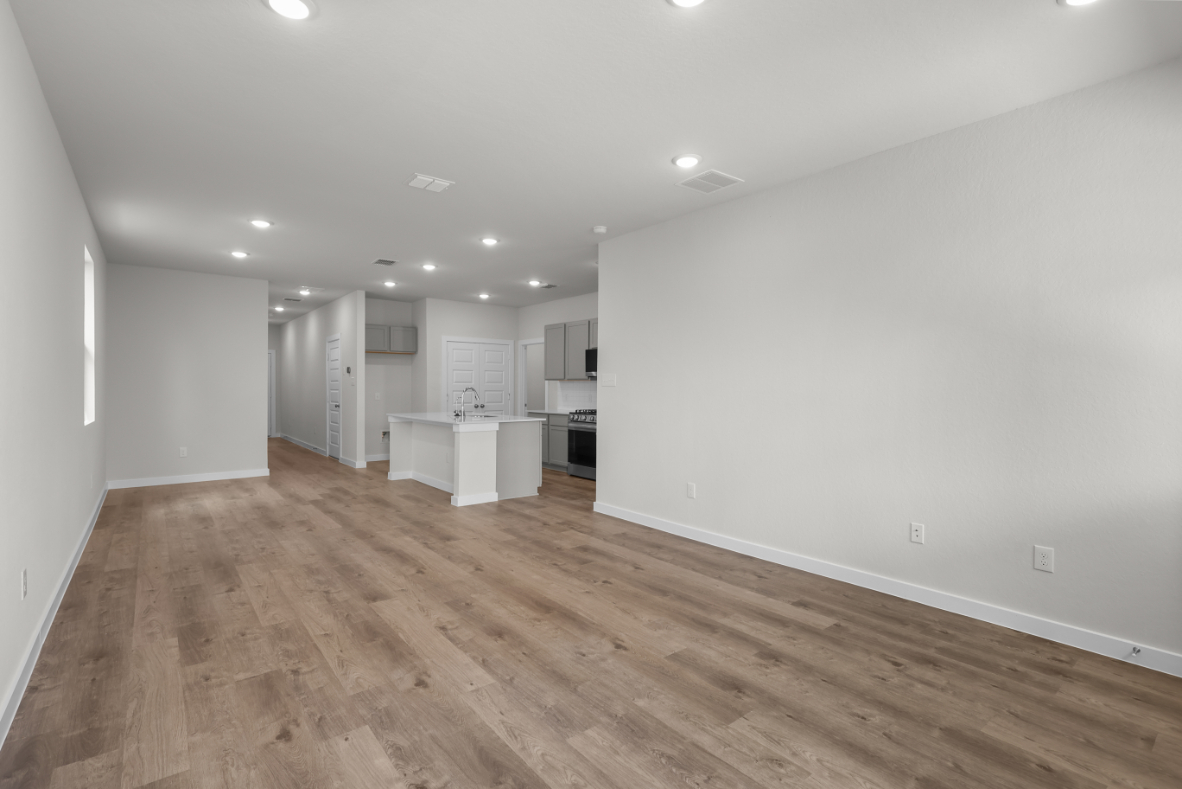 A large empty room.