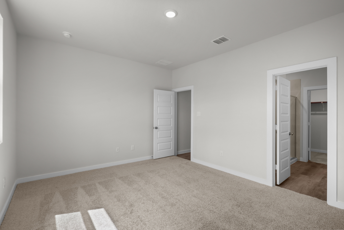 A room with white walls.