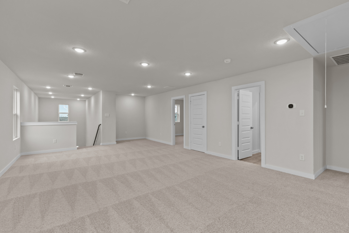 A large empty room.
