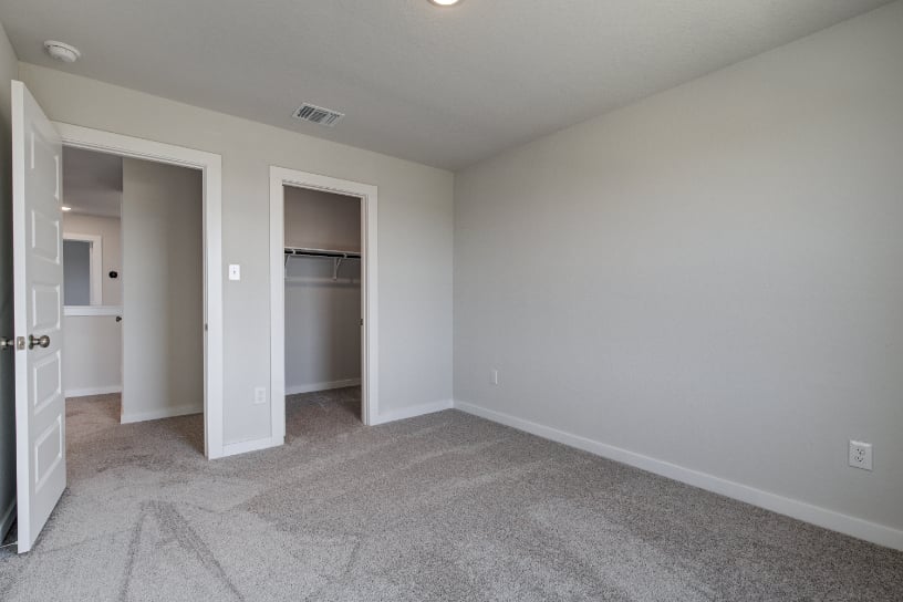 A room with white walls.