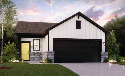 Davis floorplan Elevation B at Hacienda