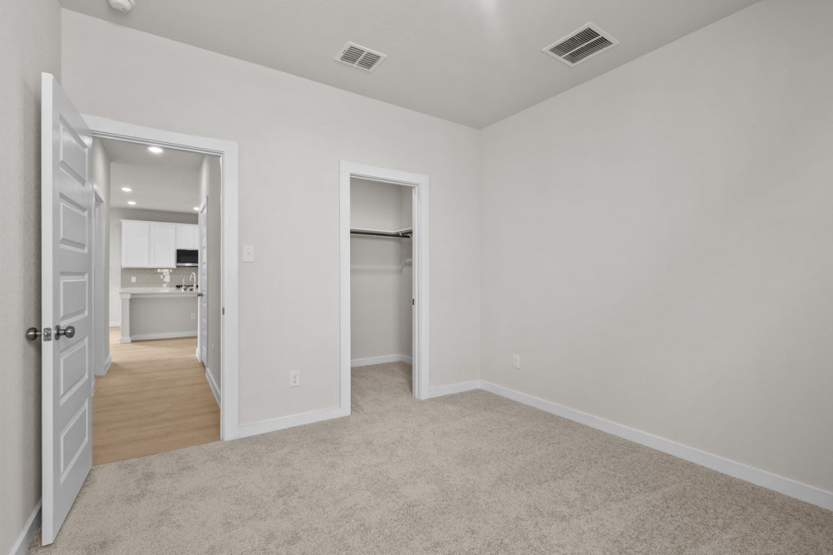 A room with white walls.