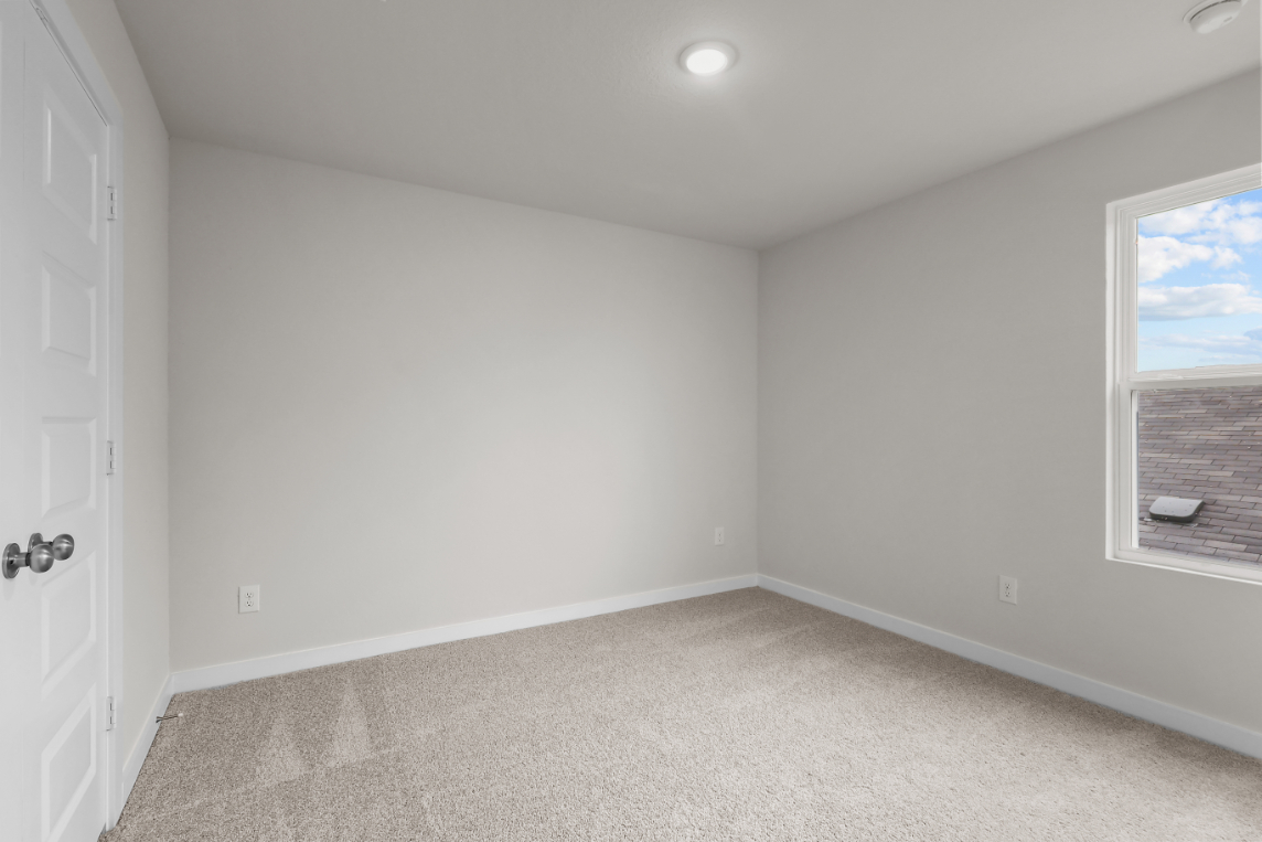 A room with white walls.
