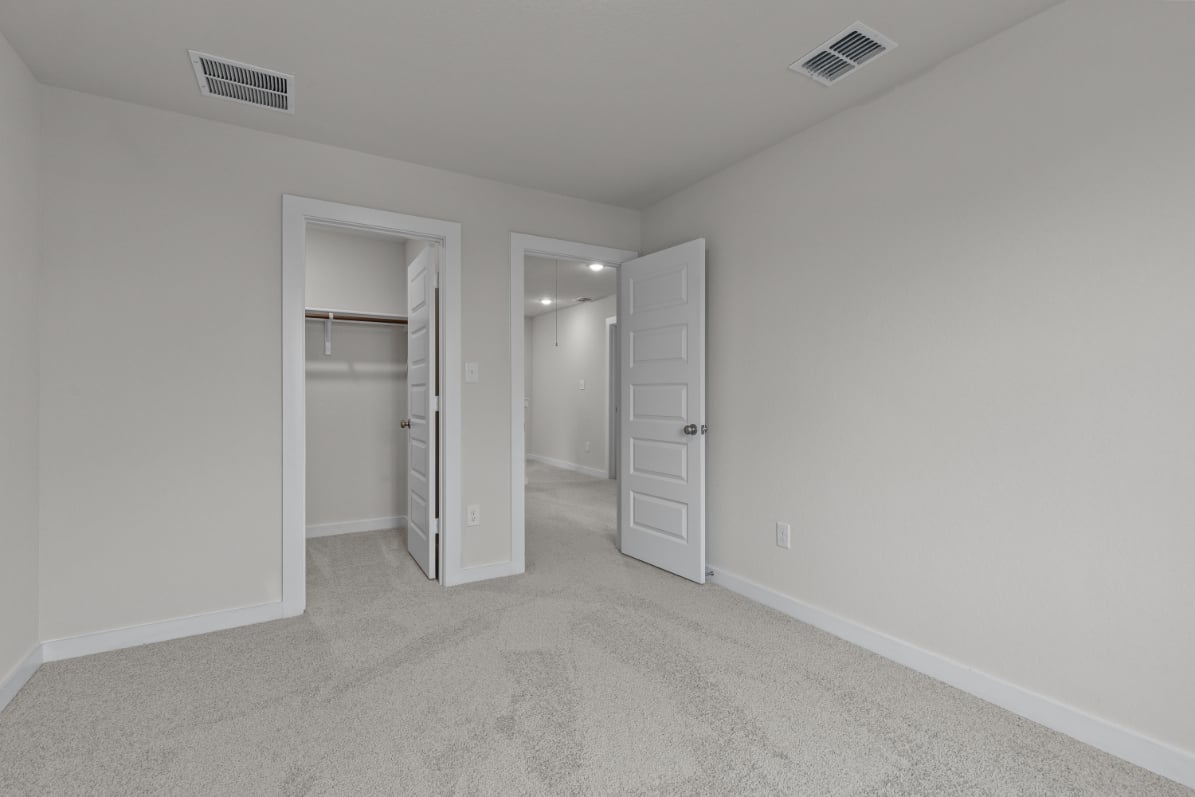 A room with white walls.