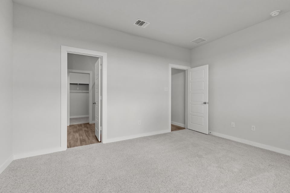 A room with white walls.