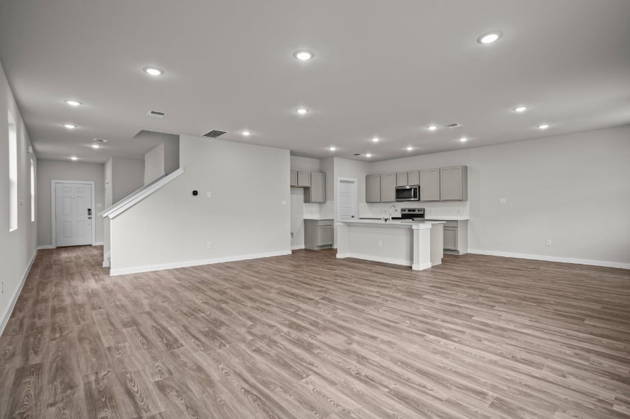A large empty room.