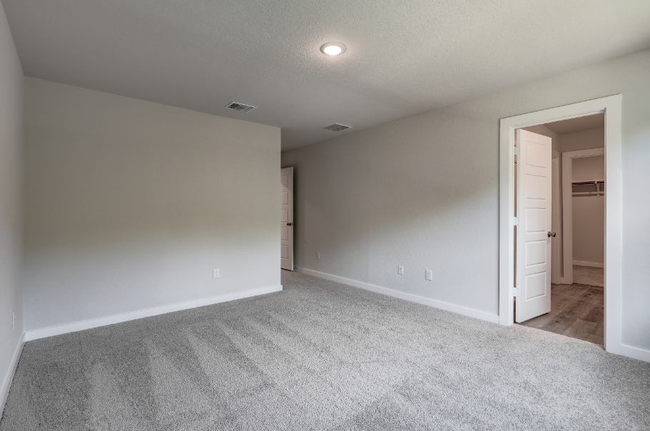 A room with white walls.