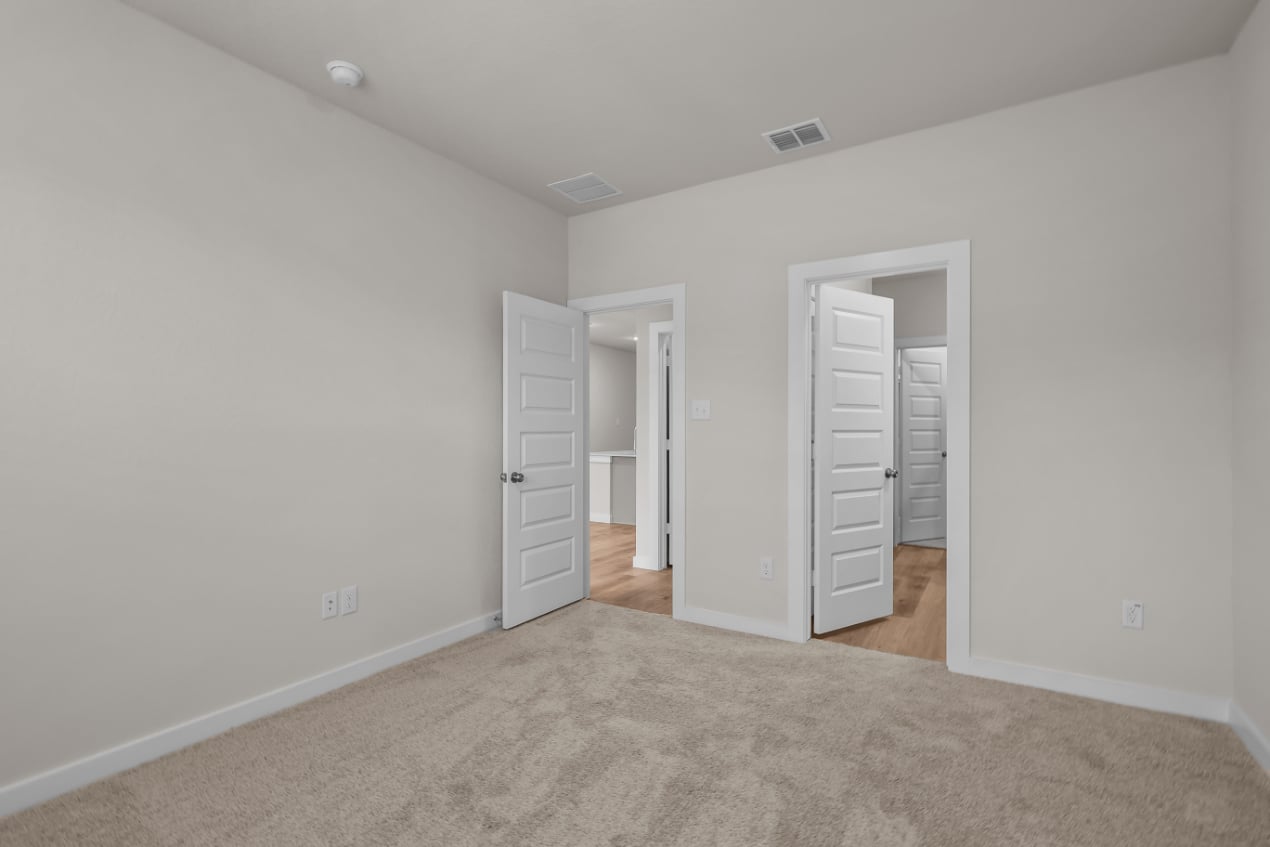 A room with white walls.