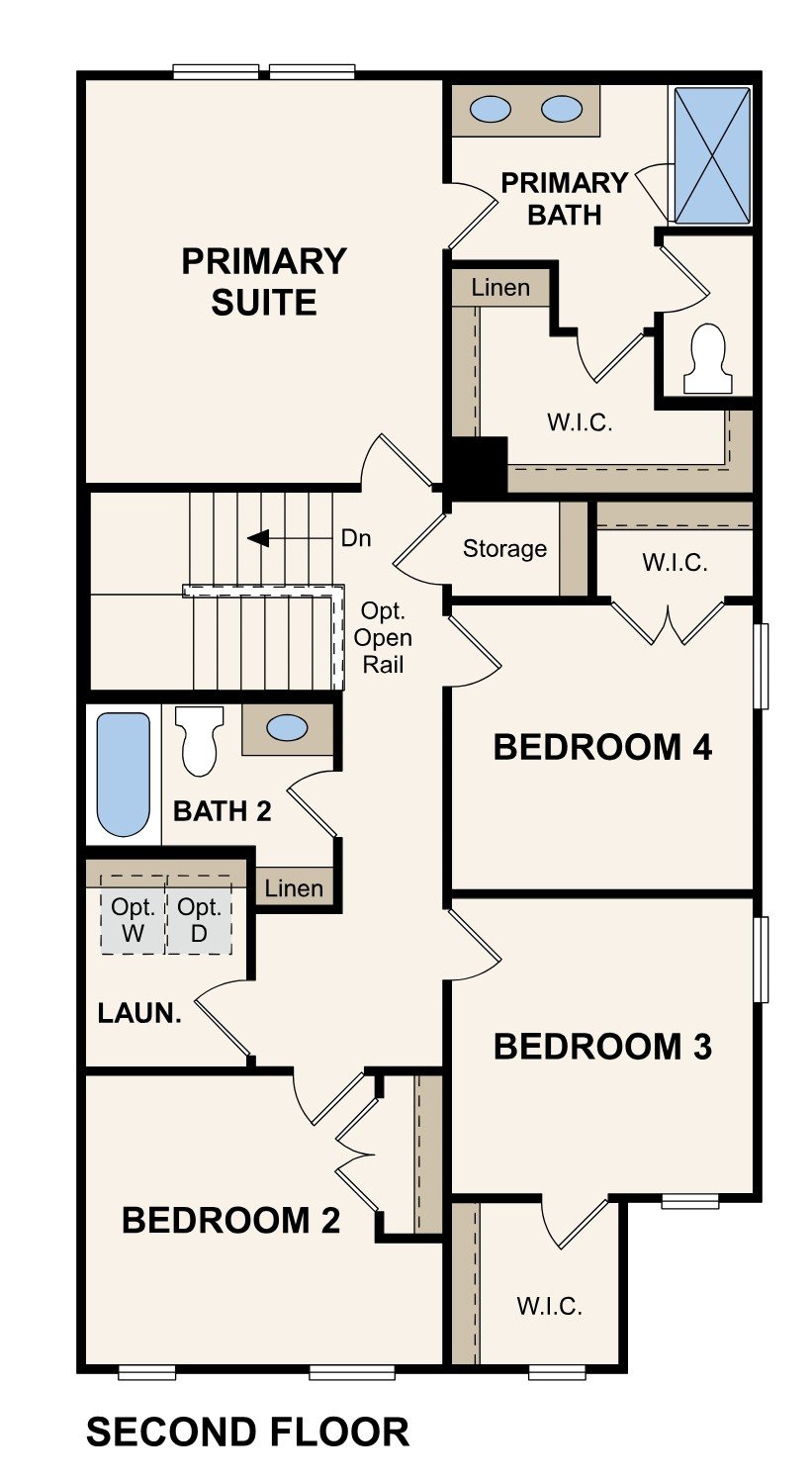 Hibiscus Floor Plan Second Floor