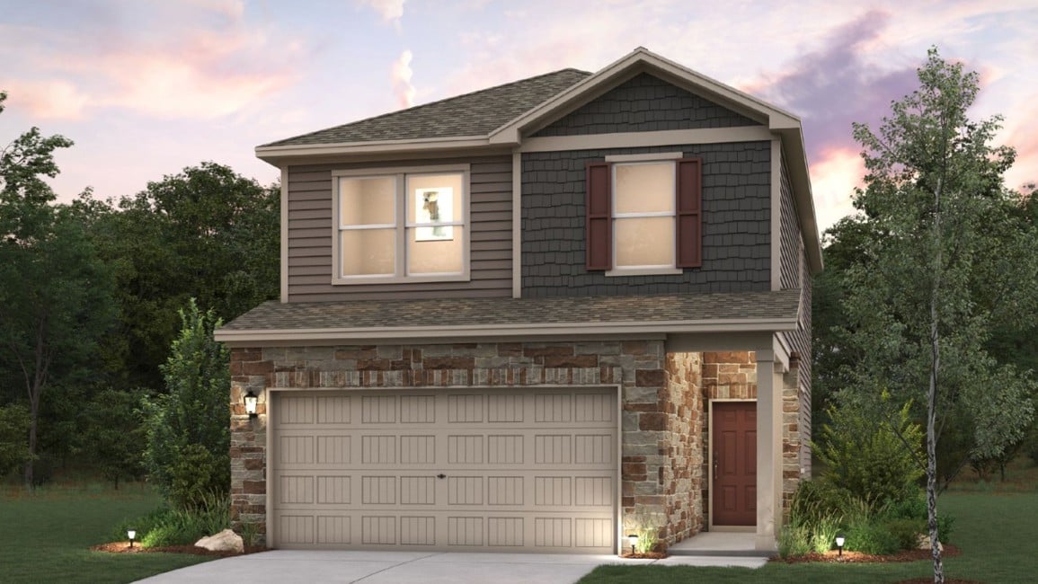 Lilac Floor Plan Elevation B3