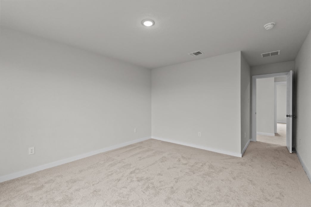 A room with white walls.