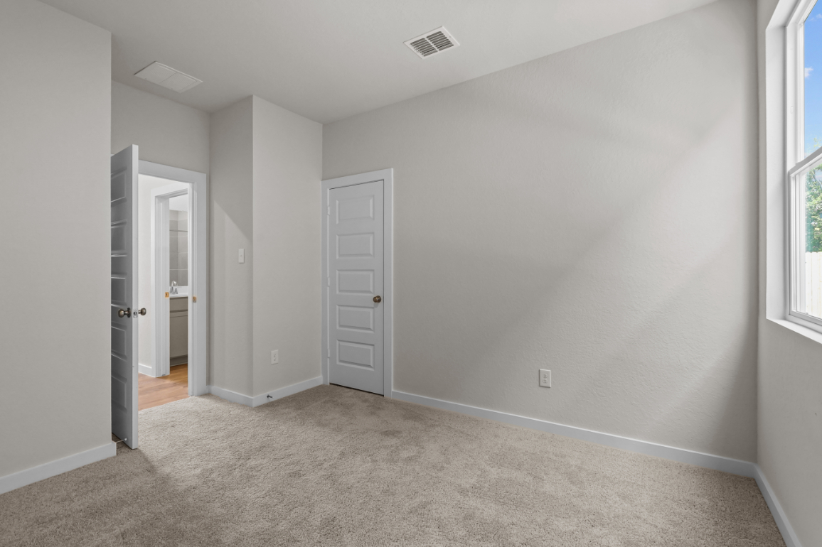 A room with white walls.