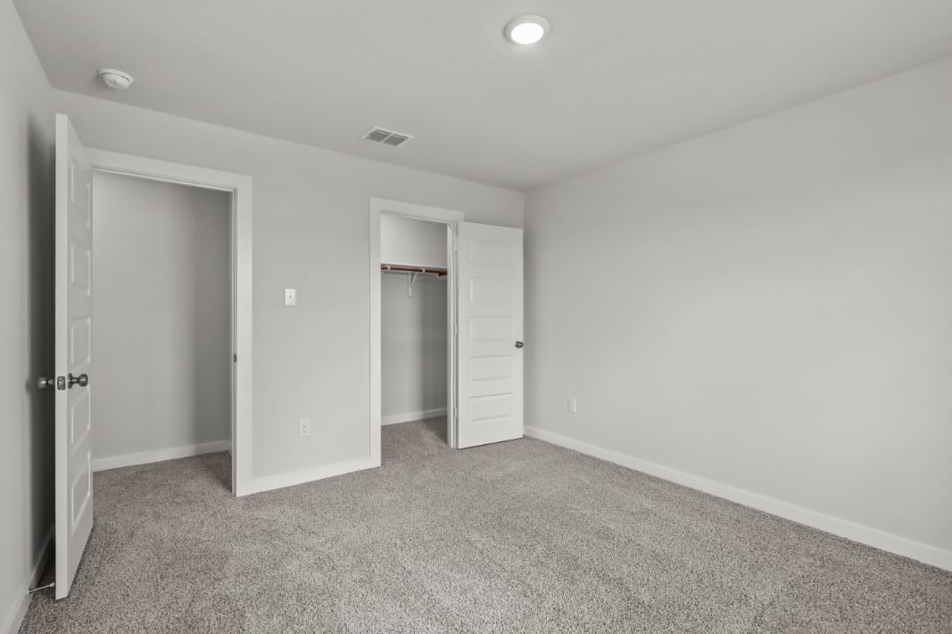A room with white walls.