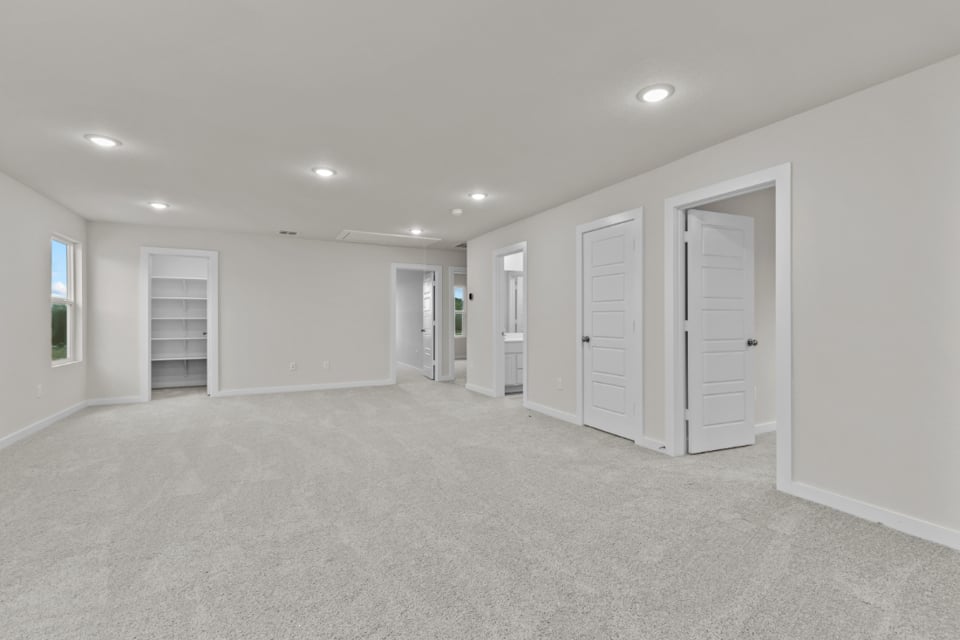 A large empty room.