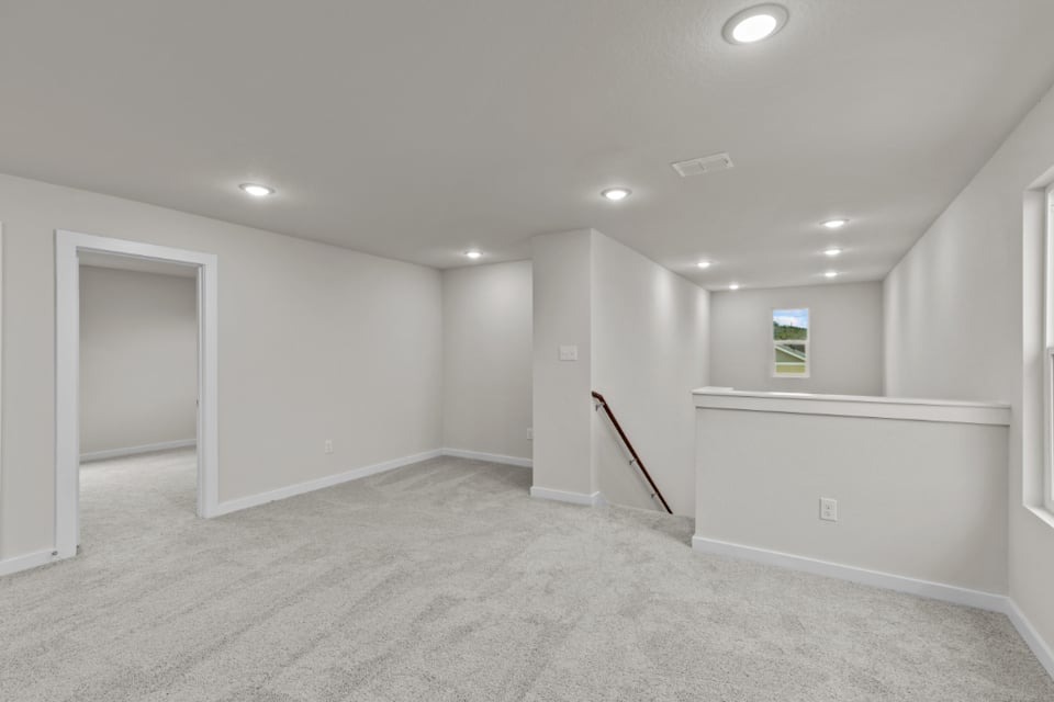 A room with white walls.