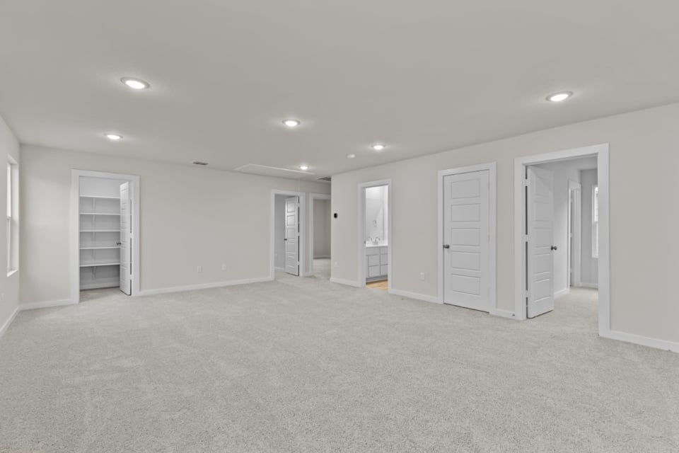 A large empty room.