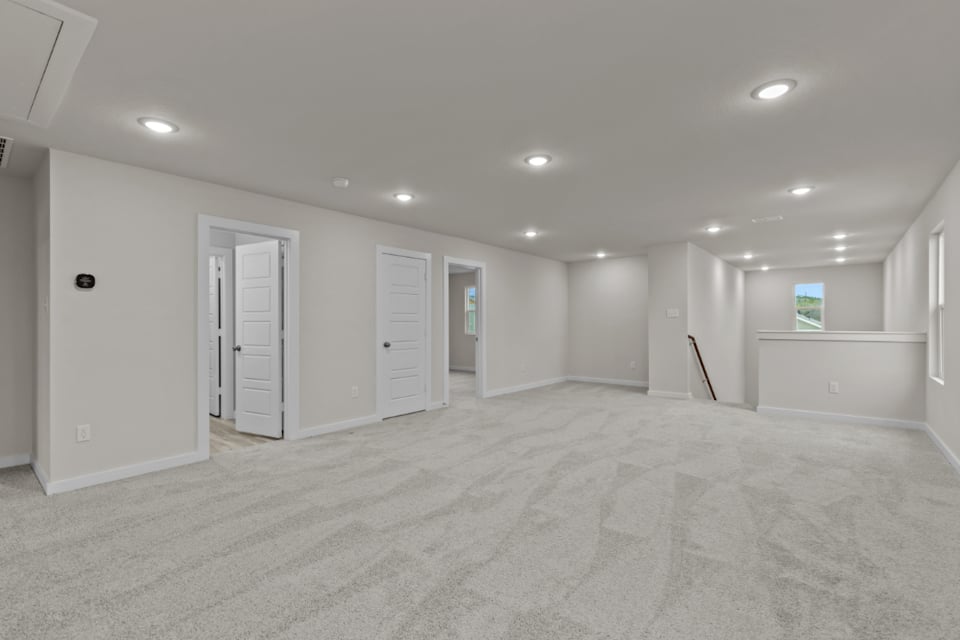 A large empty room.