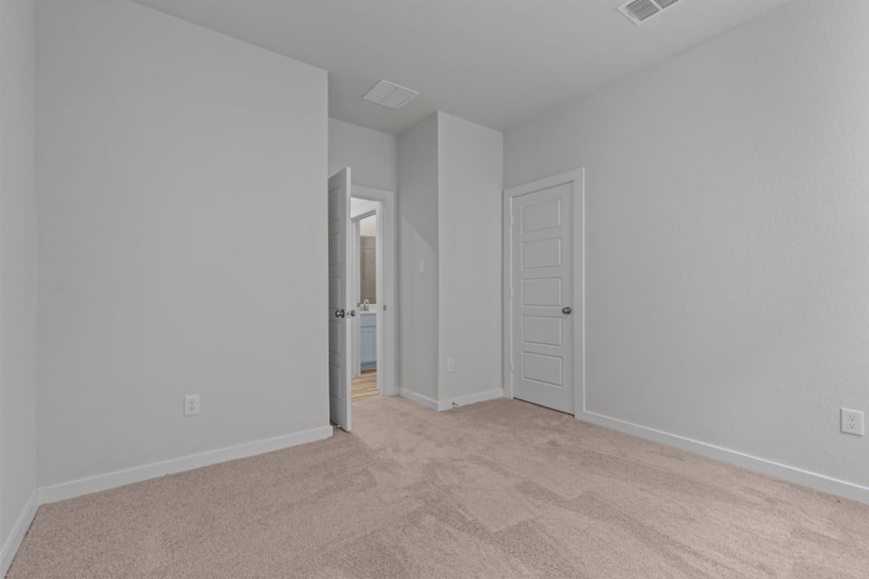 A room with white walls.