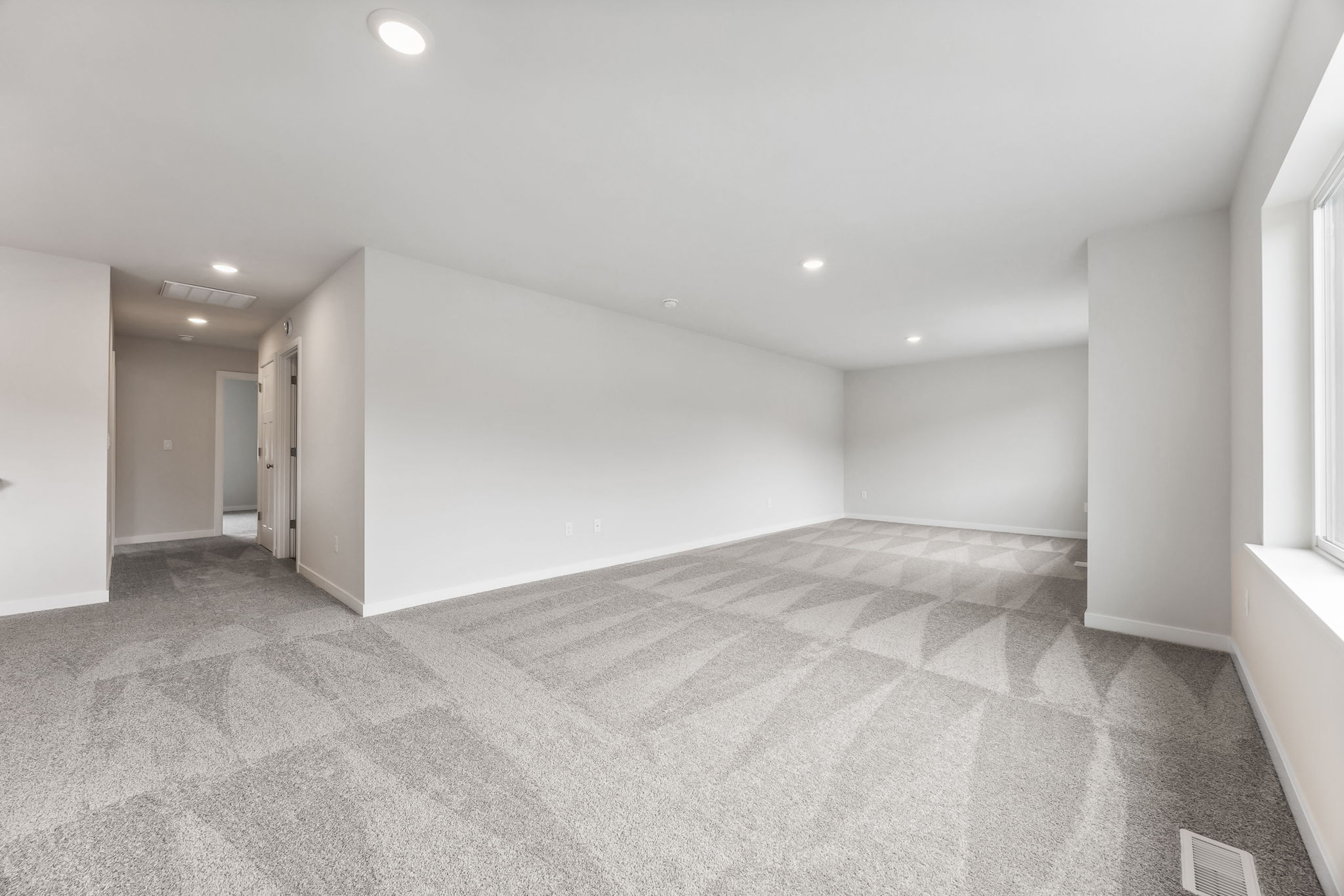 A large empty room.
