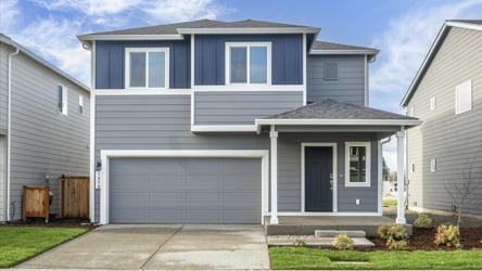 A house with garages.