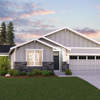 The Addison Elevation A - 2 Bay Garage at Horizon at Semiahmoo