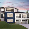 The Ellington Elevation C - 3 Bay Garage at Horizon at Semiahmoo