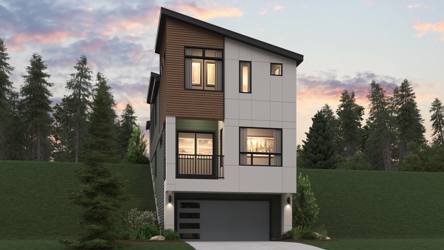 A house with a large yard.