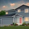 The 2155-2 Christy Elevation B - 3 Bay Garage at Long Lake Meadows