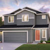 The 2365-2 Finley Elevation B - 2 Bay Garage at Long Lake Meadows